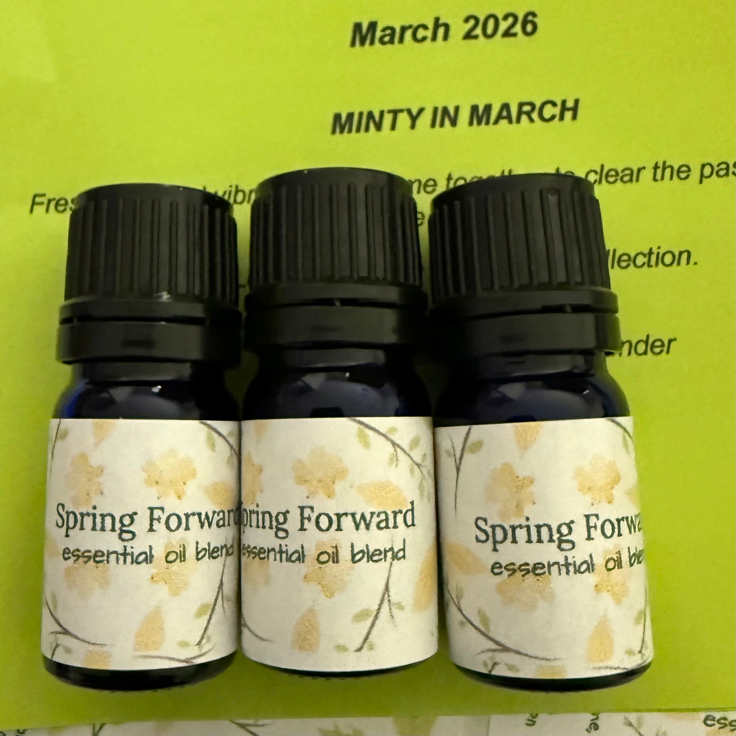 Spring Forward Essential Oil Blend