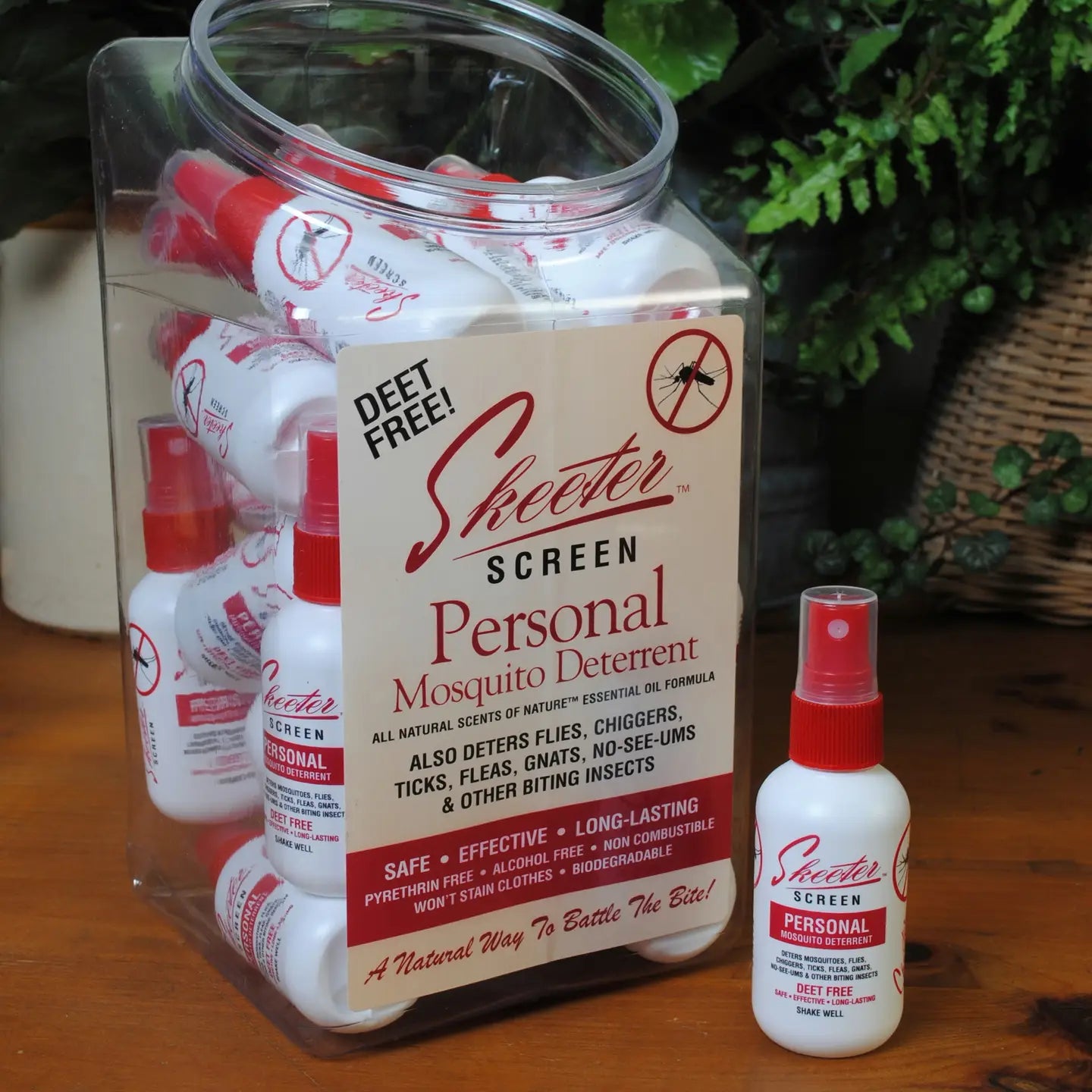 Skeeter Screen Deet Free Personal Mosquito Spray 2 oz